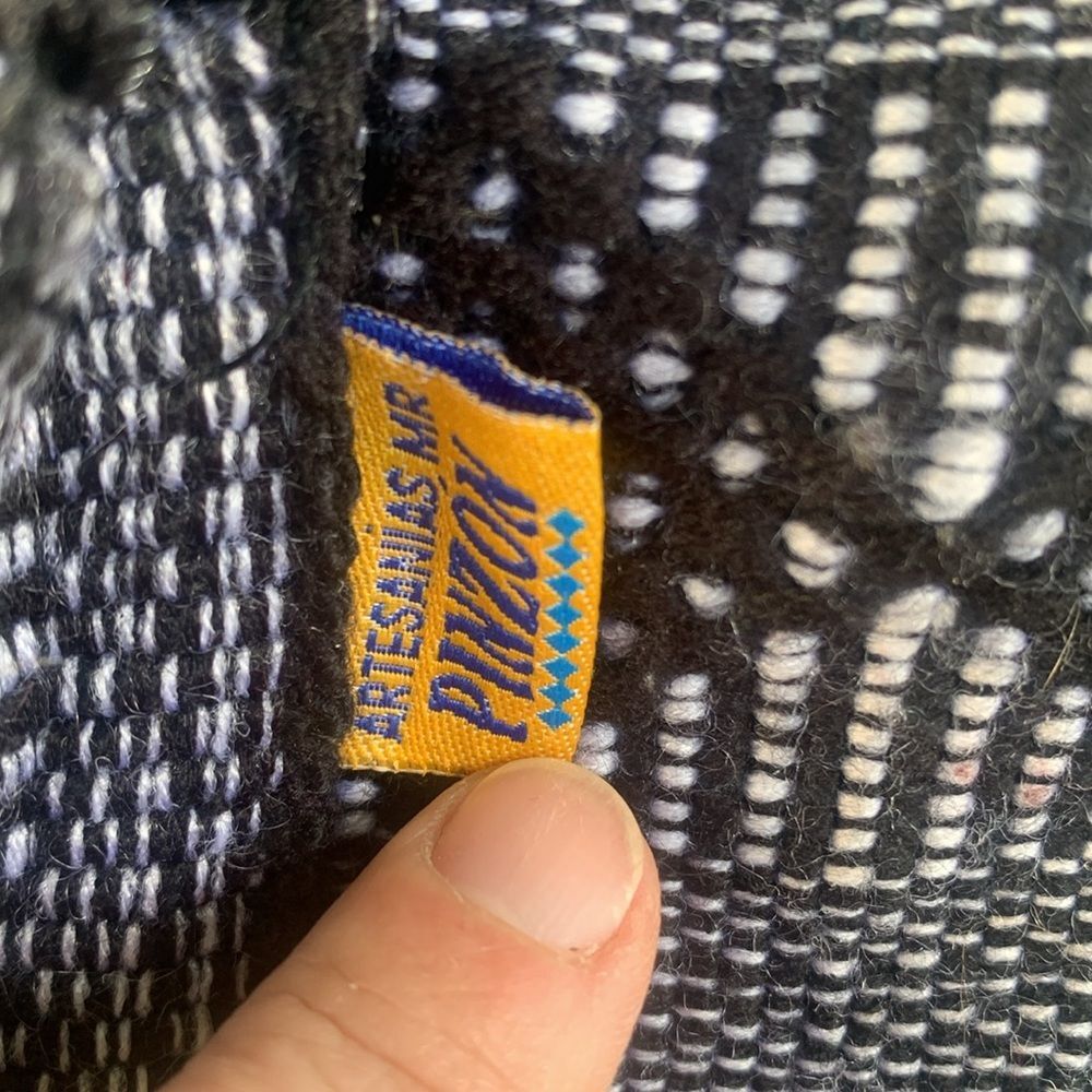 Authentic Mexican blue backpack - Picture 2 of 5